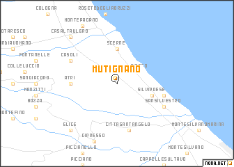 map of Mutignano