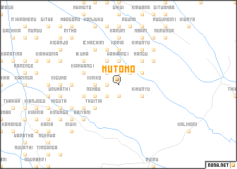 map of Mutomo