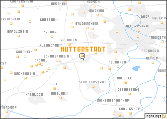 map of Mutterstadt