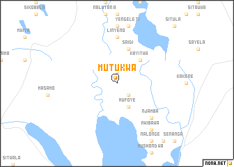 map of Mutukwa