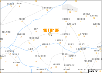 map of Mutumba