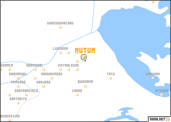 map of Mutum