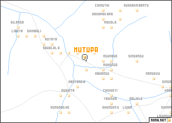 map of Mutupa
