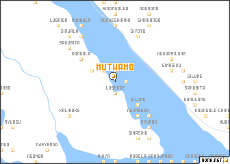 map of Mutwamo
