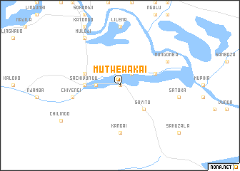 map of Mutwewakai