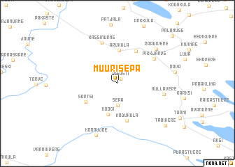 map of Müürisepa
