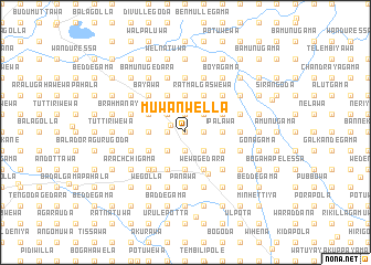 map of Muwanwella