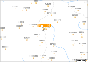 map of Muyange