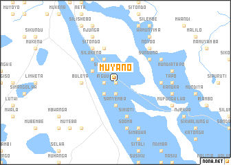 map of Muyano