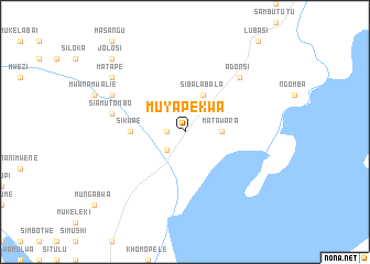 map of Muyapekwa