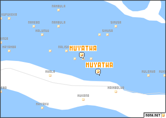 map of Muyatwa