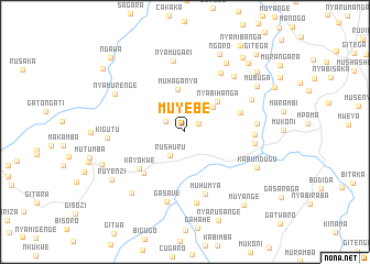 map of Muyebe