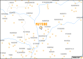 map of Muyebe