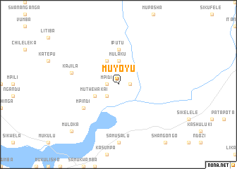 map of Muyoyu