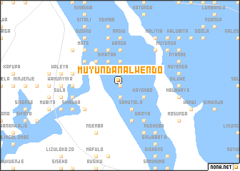 map of Muyundanalwendo