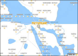 map of Muyungwa