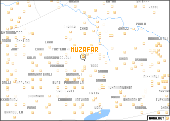 map of Muzafar