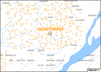 map of Muzaffarpur