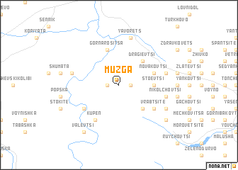 map of Muzga