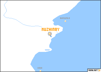 map of Muzhinay