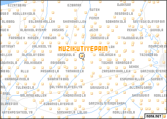 map of Mūzīkūtī-yePā\