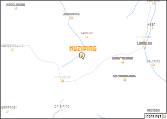 map of Muziping
