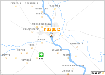 map of Múzquiz