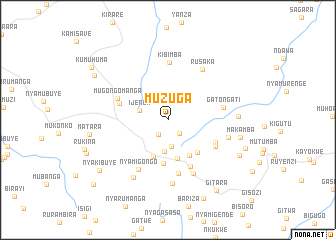 map of Muzuga