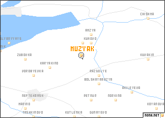 map of Muzyak