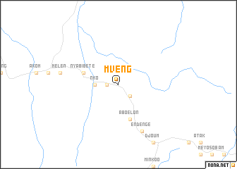 map of Mveng