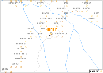 map of Mvolo