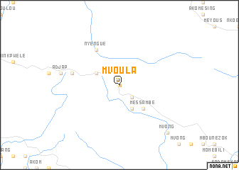 map of Mvoula