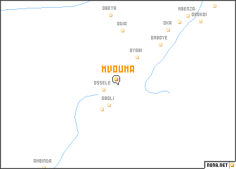 map of Mvouma