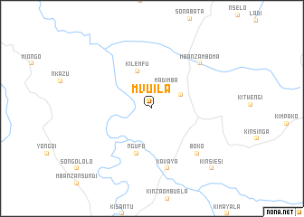 map of Mvuila