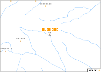 map of Mwakana