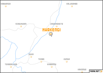 map of Mwakengi