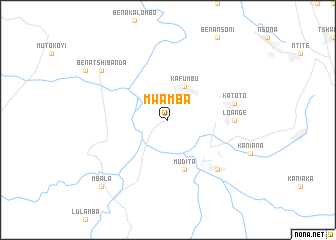 map of Mwamba