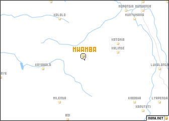 map of Mwamba