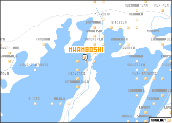 map of Mwamboshi
