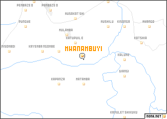 map of Mwana-Mbuyi