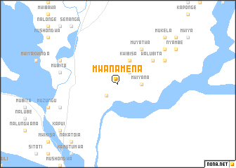 map of Mwanamena