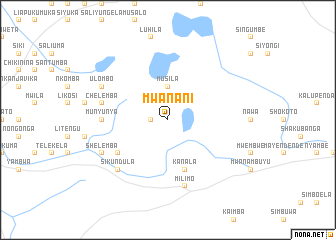 map of Mwanani