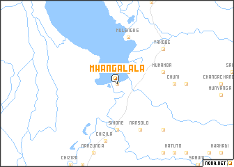 map of Mwangalala