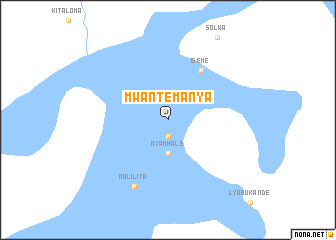 map of Mwantemanya