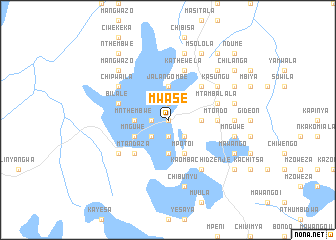 map of Mwase