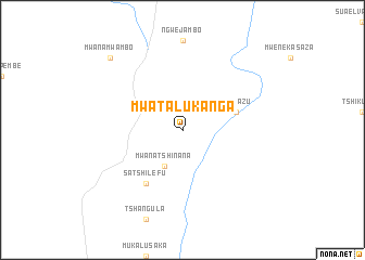 map of Mwata-Lukanga