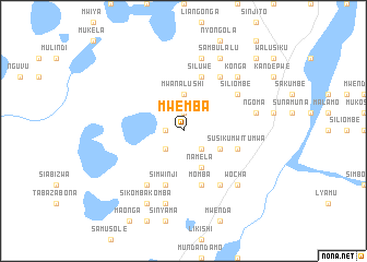 map of Mwemba