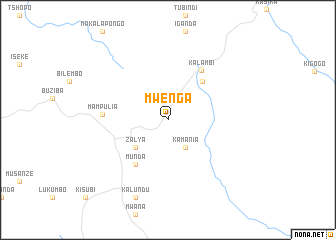 map of Mwenga