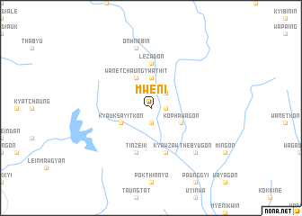 map of Mweni