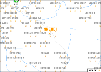 map of Mwe Noi